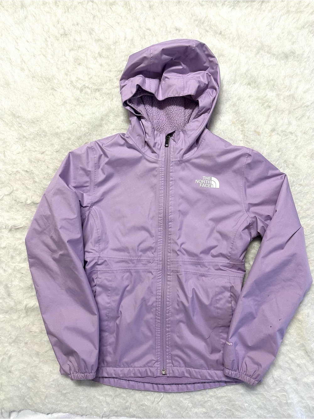 The North Face Lilac Hooded Shell Jacket